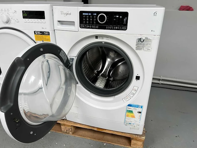 Whirlpool - wasmachine + whirlpool droger - afbeelding 9 van  12