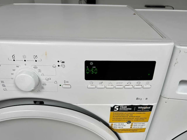 Whirlpool - wasmachine + whirlpool droger - afbeelding 11 van  12