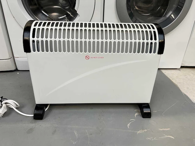 Whirlpool - whirlpool grijs koelkast + toyota naaimachine + el. heater convector - afbeelding 3 van  15