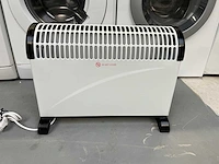 Whirlpool - whirlpool grijs koelkast + toyota naaimachine + el. heater convector - afbeelding 3 van  15