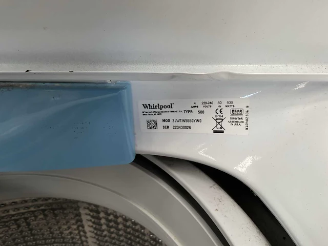 Whirlpool 588 wasmachine - afbeelding 7 van  7