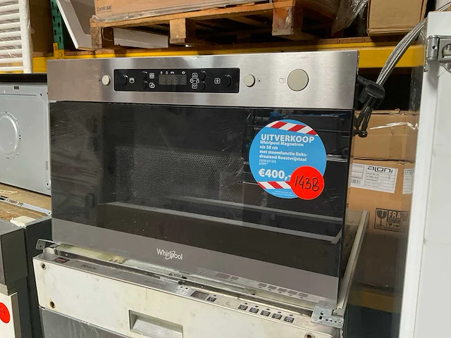 Whirlpool amw4910ix magnetron met stoomfunctie - afbeelding 2 van  4