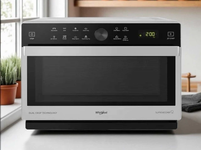 Whirlpool combimagnetron dual crisp technology supreme chef - afbeelding 1 van  7
