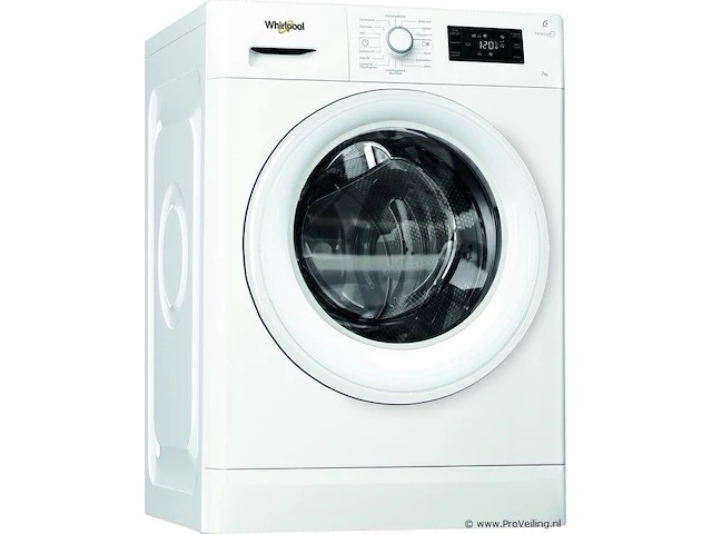 Whirlpool fwg71484we wasmachine, 7 kg. en 1400 toeren - afbeelding 1 van  3