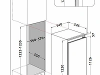 Whirlpool koelkast arg 8631 a++ - afbeelding 7 van  8