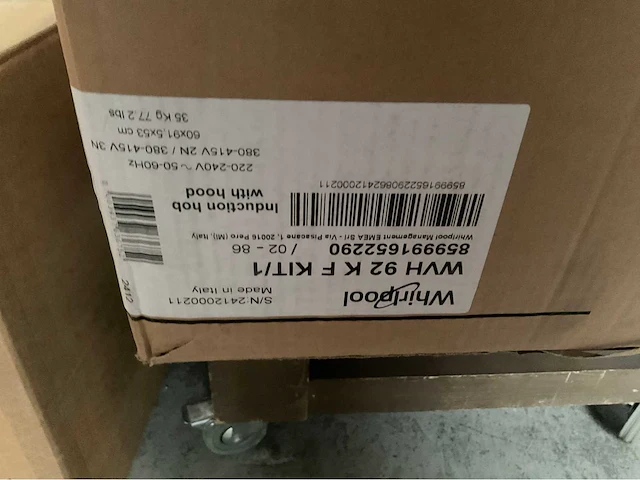 Whirlpool kookplaat met afzuiging - afbeelding 6 van  6