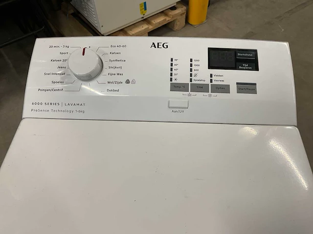 Whirlpool lavamat prosense 1-6kg l6tbn62k wasmachine - afbeelding 2 van  4