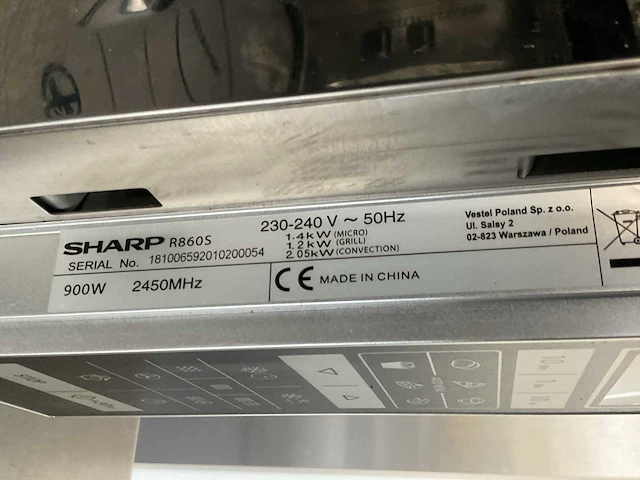 Whirlpool / sharp r860s magnetron divers (2x) - afbeelding 5 van  7