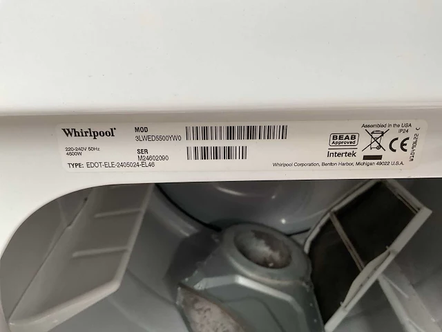 Whirlpool wasdroger (3x) - afbeelding 2 van  10