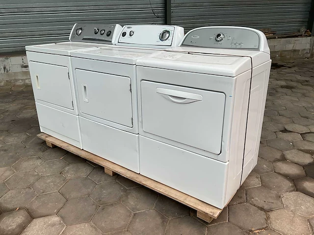 Whirlpool wasdroger (3x) - afbeelding 3 van  10