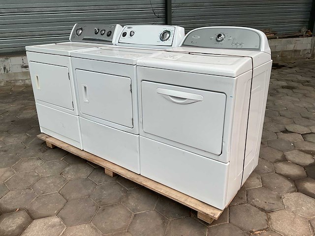Whirlpool wasdroger (3x) - afbeelding 2 van  10
