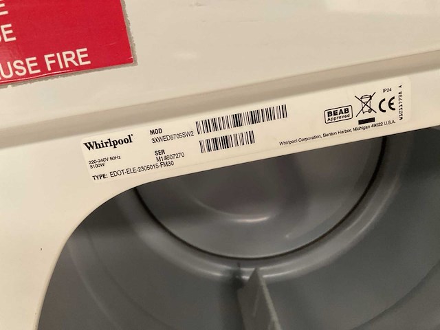 Whirlpool wasmachine en droger (2x) - afbeelding 6 van  8