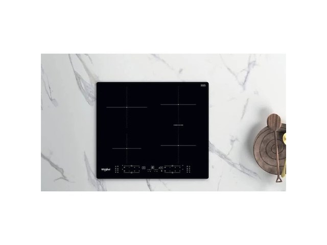 Whirlpool wb b8360 ne ingebouwd 59 cm inductiekookplaat zones 4 zone(s) zwart - afbeelding 1 van  6