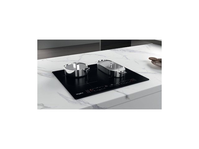 Whirlpool wb b8360 ne ingebouwd 59 cm inductiekookplaat zones 4 zone(s) zwart - afbeelding 2 van  6