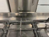 Whirlpool,samsung - smeg zwart koelkast+ ariston 5 pits gasfornuis rvs +samsung combimagnetron - afbeelding 4 van  22