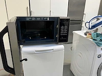 Whirlpool,samsung - smeg zwart koelkast+ ariston 5 pits gasfornuis rvs +samsung combimagnetron - afbeelding 15 van  22