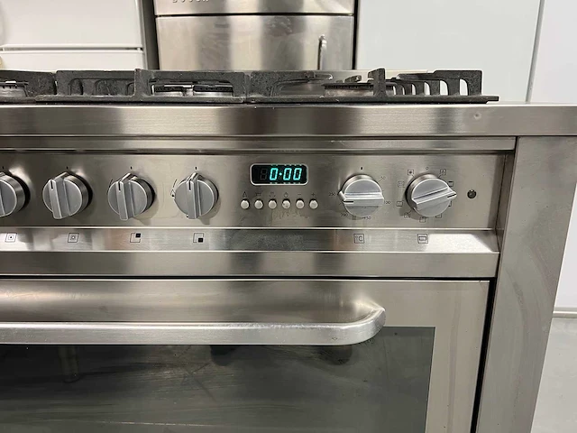 Whirlpool,samsung - smeg zwart koelkast+ ariston 5 pits gasfornuis rvs +samsung combimagnetron - afbeelding 22 van  22