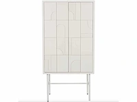 White label living funk beige high opbergkast - afbeelding 3 van  13