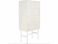 White label living funk beige high opbergkast - afbeelding 1 van  13