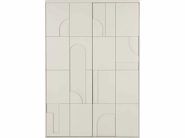 White label living funk beige high opbergkast - afbeelding 6 van  13