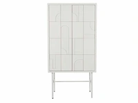 White label living funk beige high opbergkast - afbeelding 5 van  12