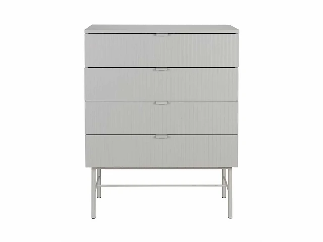 White label living shanin met 4 lades ladenkast - afbeelding 1 van  5