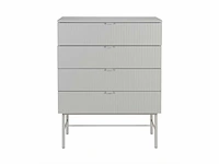 White label living shanin met 4 lades ladenkast - afbeelding 1 van  5