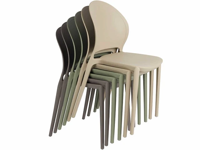 White label living sjoerd tuinstoelen (4x) - afbeelding 3 van  7