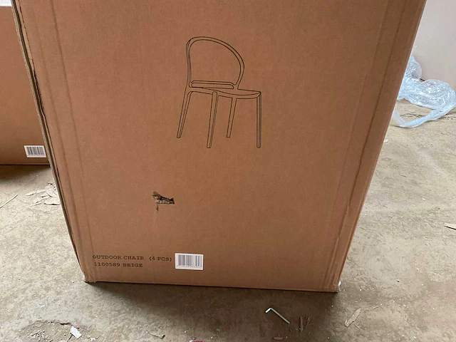 White label living sjoerd tuinstoelen (8x) - afbeelding 7 van  8