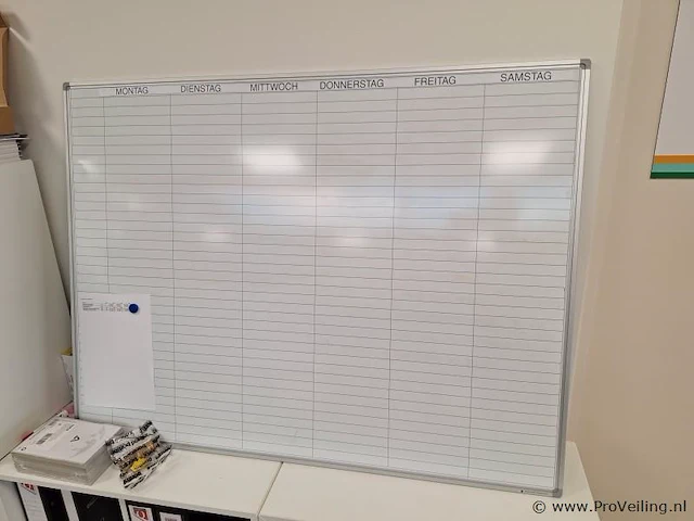 Whiteboard - 90x120 cm - afbeelding 1 van  1
