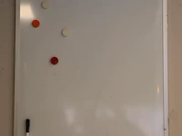 Whiteboard - 90x60 cm - afbeelding 1 van  1