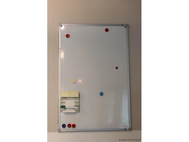 Whiteboard - 90x60 cm - afbeelding 1 van  2