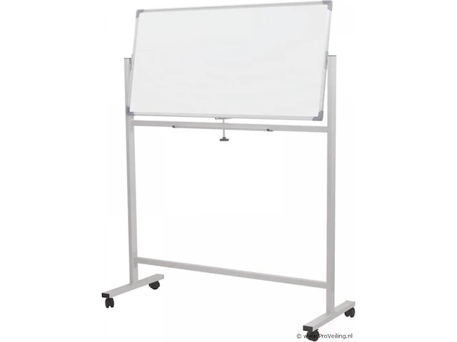 Whiteboard- magneetbord met alu frame- 120x60 cm, magnetisch, draaibaar - afbeelding 4 van  11