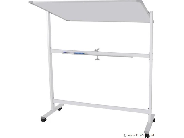 Whiteboard- magneetbord met alu frame- 120x60 cm, magnetisch, draaibaar - afbeelding 5 van  11