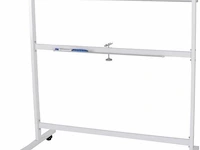 Whiteboard- magneetbord met alu frame- 120x60 cm, magnetisch, draaibaar - afbeelding 5 van  11