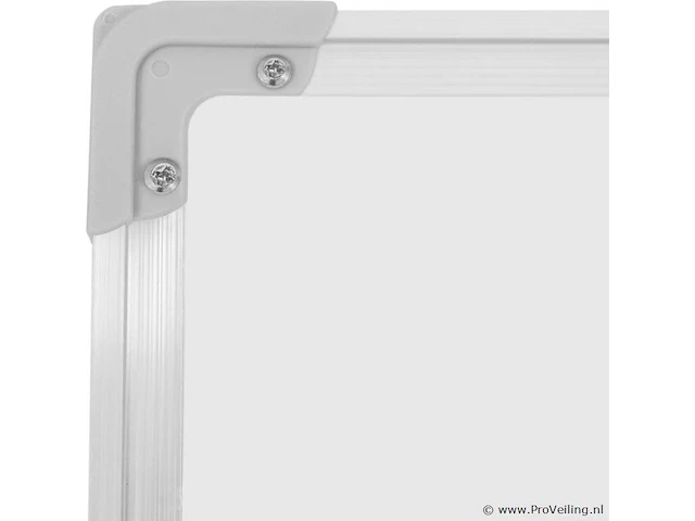 Whiteboard- magneetbord met alu frame- 120x60 cm, magnetisch, draaibaar - afbeelding 7 van  11