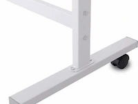 Whiteboard- magneetbord met alu frame- 120x60 cm, magnetisch, draaibaar - afbeelding 9 van  11