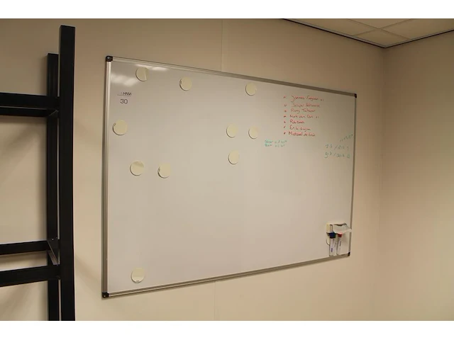Whiteboard 100 x 150 cm. - afbeelding 1 van  2