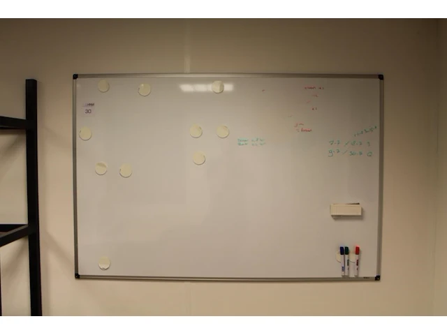 Whiteboard 100 x 150 cm. - afbeelding 2 van  2