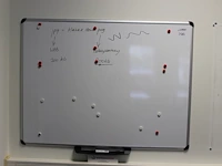Whiteboard 120 x 90 cm - afbeelding 1 van  2