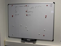 Whiteboard 120 x 90 cm - afbeelding 2 van  2
