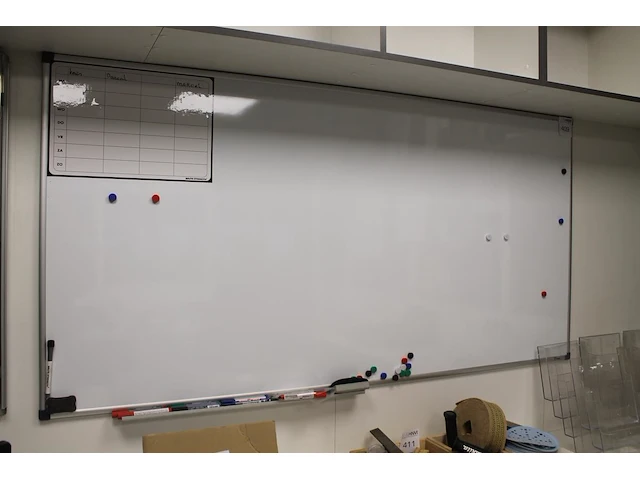 Whiteboard 180 x 92 cm. - afbeelding 1 van  1
