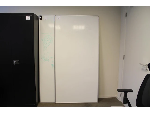 Whiteboard 200 x 100 cm. - afbeelding 1 van  1