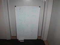 Whiteboard 90 x 60 cm. - afbeelding 1 van  1