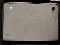 Whiteboard 90 x 60 cm. - afbeelding 1 van  1