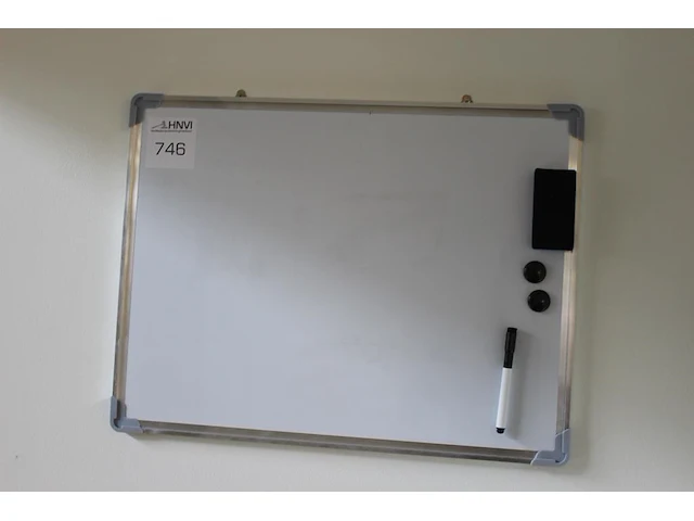 Whiteboard afm. 90 x 60 cm - afbeelding 1 van  2