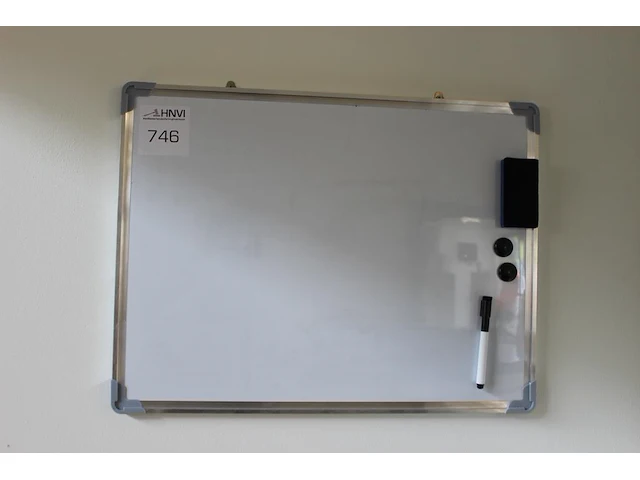 Whiteboard afm. 90 x 60 cm - afbeelding 2 van  2