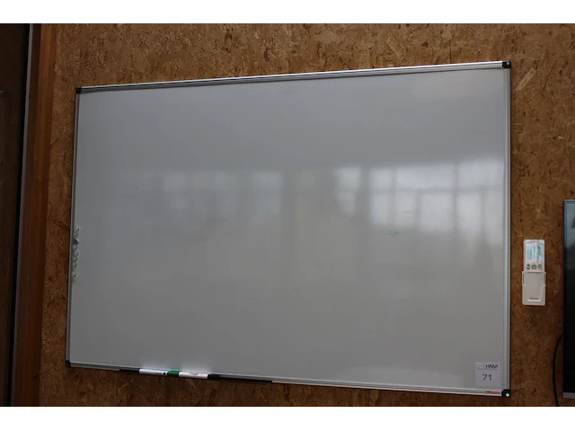 Whiteboard. afmeting 150 x 100 cm. - afbeelding 1 van  1
