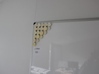 Whiteboard. afmeting. 180 x 90 cm. - afbeelding 2 van  2