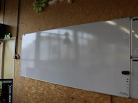 Whiteboard. afmeting 302 x 120 cm. - afbeelding 1 van  2